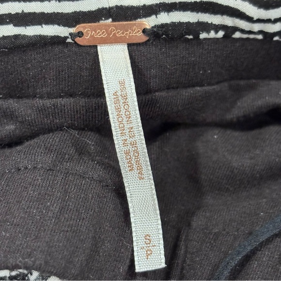 Free People Women Of The Water Maxi Dress Bandeau Black White Boho Small/Medium - Picture 6 of 12